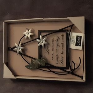 Wall plaque decor, Fetco inspiration frame,